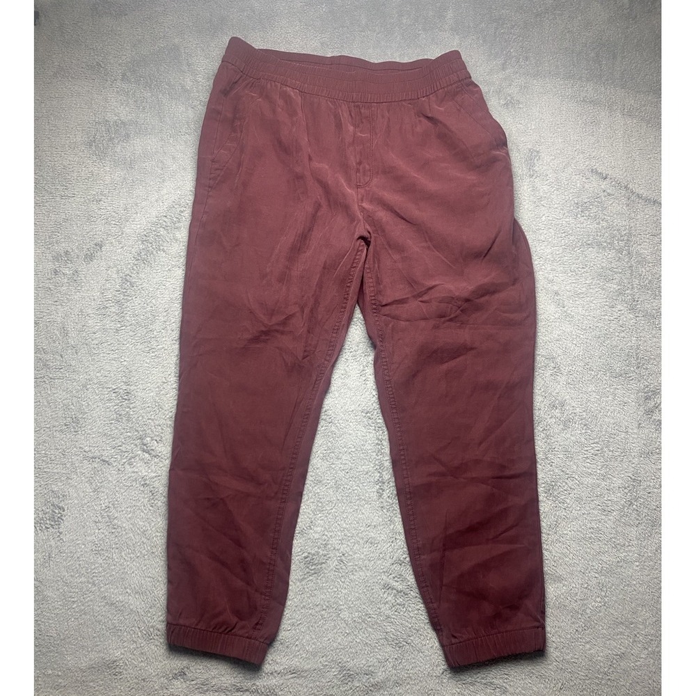 Old Navy Men's Joggers Pants Size L Maroon Modern